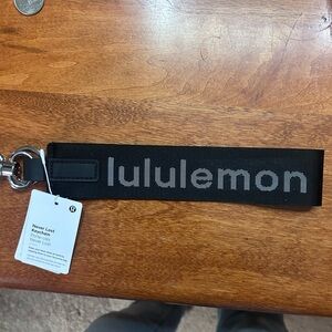 Lululemon Never Lost keychain